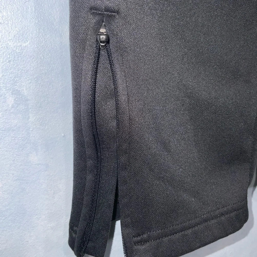 All In Motion Girls Black & Gray Animal Print Leggings & Black Sweat Pants XL 14